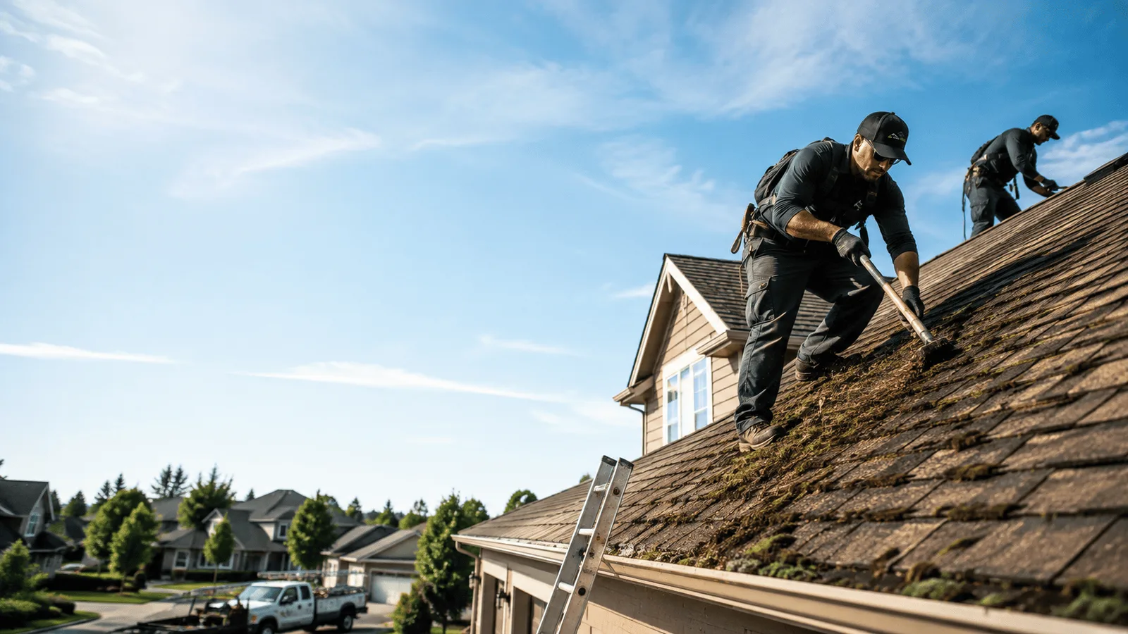 Roof Moss Removal in Beverly, KS near me